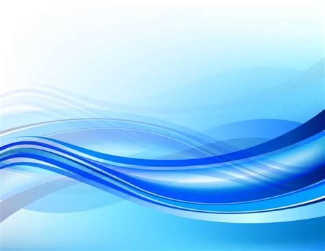 Free Vectors: Abstract Blue Background with Waves | Vector Bg