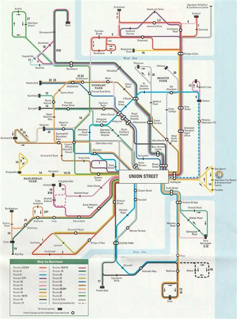 First Grampian Network Map November 1997 | Another scan of a… | Flickr