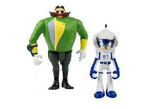 Action Figure Toy - Sonic Boom - Sonic + Eggman - Plastic 3in | Popular Science