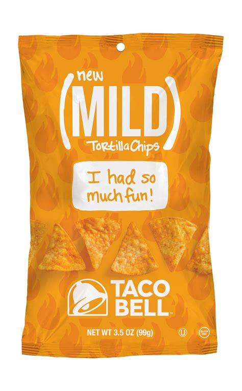 Taco Bell Mild! Gluten-Free Tortilla Chips, Snack Pack, 3.5 oz - Walmart.com | Tortilla chips ...