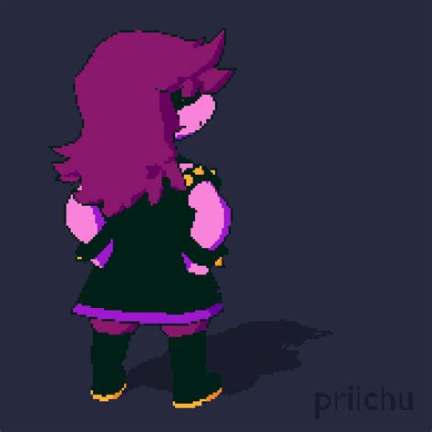 3D Susie sprite : Deltarune