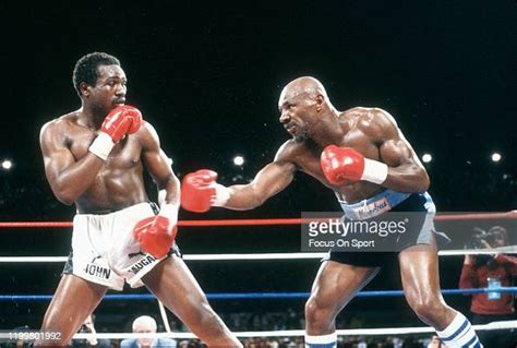 John Mugabi and Marvin Hagler fight for the WBA, WBC and IBF... News ...