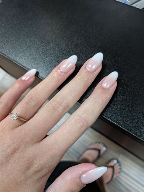 First time having gel extensions for my wedding. @Backstage Nail Salon Chicago : r/RedditLaqueristas