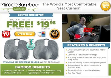 Miracle Bamboo Cushion Review: Ergonomic Cushion – Freakin' Reviews