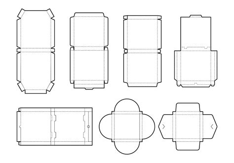 Pizza Box Layout | Box design templates, Packing box design, Pizza box ...