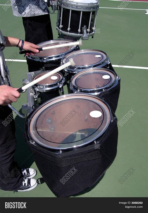 Marching Tenor Drums Image & Photo | Bigstock