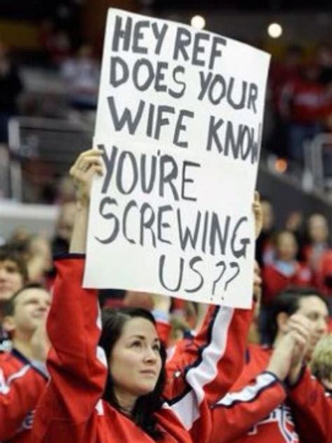 Hehe! ;) | Sports humor, Hockey posters, Sports signs