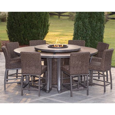 Agio Patio Set With Fire Pit - Patio Ideas