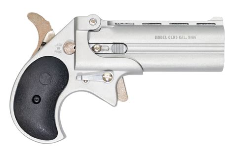 Shop Cobra Enterprise Inc 9mm Long Bore Derringer with Satin Finish for Sale Online | Vance Outdoors