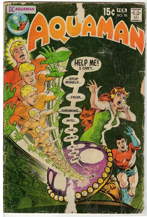 Aquaman #55 ORIGINAL Vintage 1971 DC Comics | Comic Books - Bronze Age ...