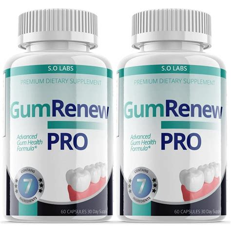 Gum Renew Pro Pills for Teeth Probiotics (2Pack) - Walmart.com - Walmart.com