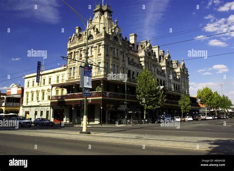 Shamrock Hotel Bendigo Victoria Australia Stock Photo - Alamy