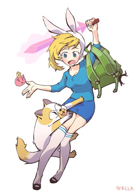 Fionna & Cake - Adventure Time With Finn and Jake Fan Art (35765675 ...