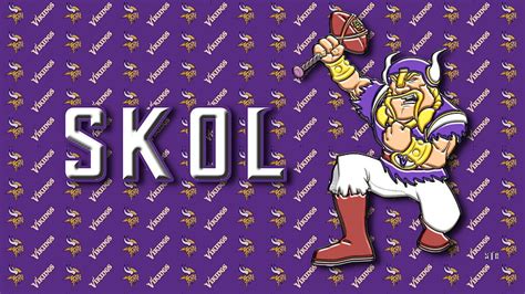 Viktor Viking Skol Vikings, Minnesota Viking wallpapper, Minnesota ...