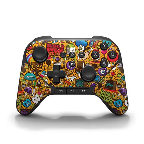 Psychedelic Amazon Fire Game Controller Skin | iStyles