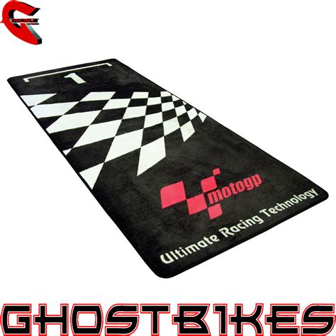 MOTO GP MOTORCYCLE NONE SLIP ROLL OUT GARAGE FLOOR MAT 740 X 1800MM GHOSTBIKES | eBay