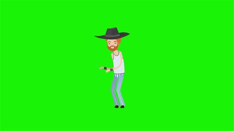 Green Screen character All type cartoon animation green screen chroma - YouTube