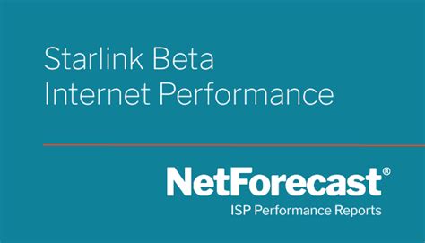 NetForecast Report on Starlink Latency – NetForecast, Inc.