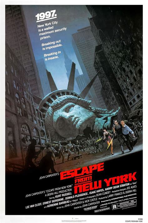 Kurt Russell Escape From New York Poster - Escape From New York 1981 ...