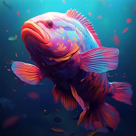 Premium AI Image | Colorful betta fish beautiful siamese fighting fish ...