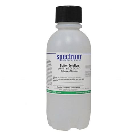 Plastic, Bottle, Buffer Solution, Reference Standard - 6PKP9|B1160 ...