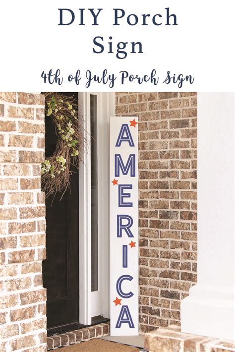 DIY Fourth of July Sign - Everyday Party Magazine