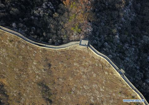 Great Wall Of China From Satellite View