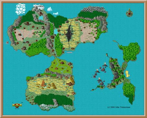 Fantasy World Map #1 - Free Fantasy Maps