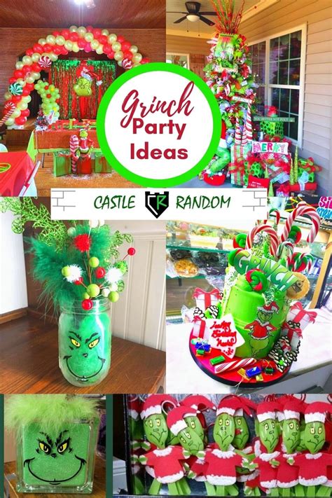 Grinch Party Printables