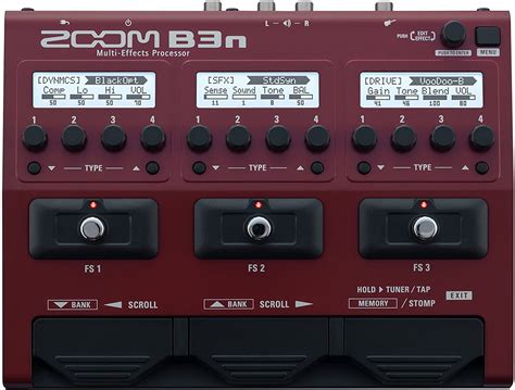 Zoom B3n Bass Guitar Multi-Effects Processor Pedal | AmpMarket