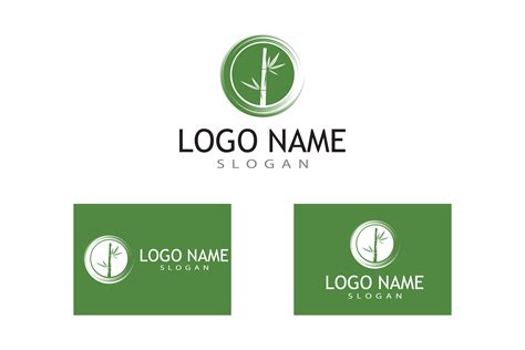 Bamboo Logo Template Vector Graphic by Redgraphic · Creative Fabrica