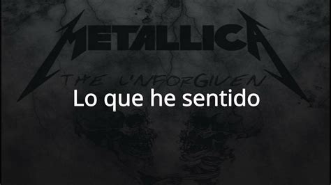 METALLICA the unforgiven, subtitulada - YouTube