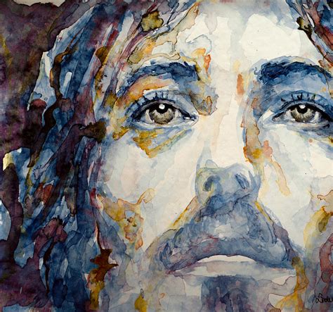 Jesus On The Cross Painting by Laur Iduc