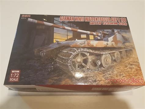 Waffentrager E100 tank destroyer model kit / 1:72 scale/, Hobbies ...