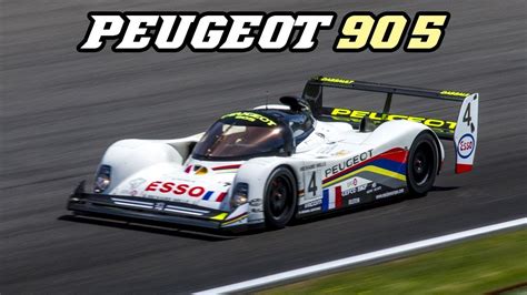 1993 Peugeot 905 EVO 1B - V10 F1 scream at Spa Classic 2018 - YouTube