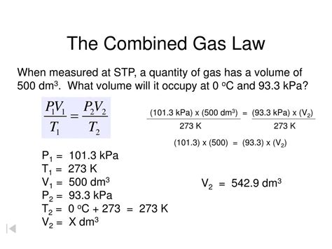 PPT - The Combined Gas Law PowerPoint Presentation, free download - ID:4693587