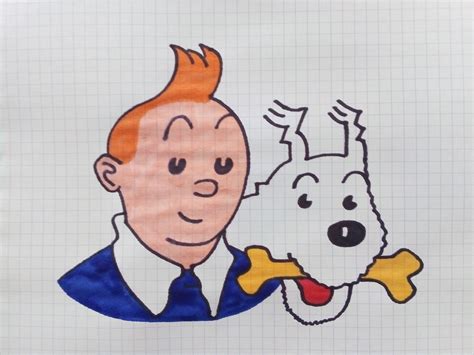 Tintin and Snowy by Psykokwak777 on DeviantArt