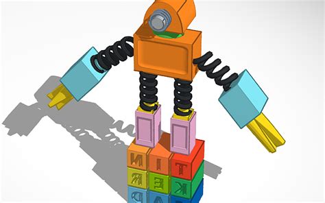 3D design Robot - Tinkercad