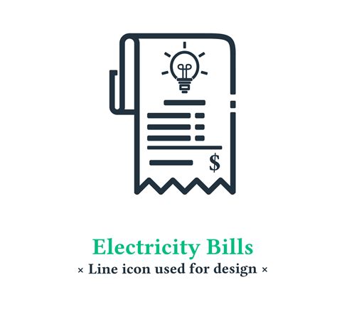 Electric Bill Vector Art, Icons, and Graphics for Free Download