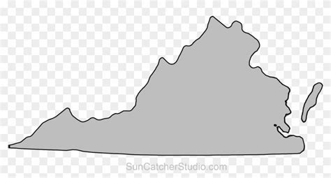 Virginia Outline Png - Virginia State Outline Png, Transparent Png ...