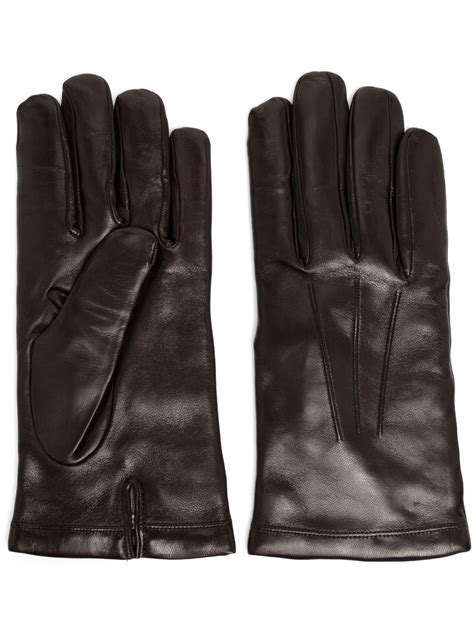 Moreschi Siberia nappa leather gloves | Smart Closet