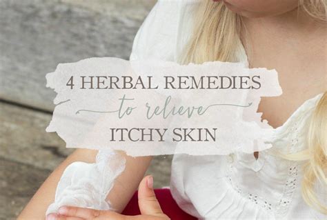 4 Herbal Remedies To Relieve Itchy Skin - GrowingUpHerbal