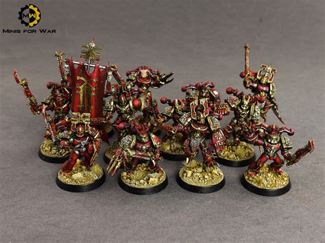 40k - Khorne World Eaters - Minis For War Painting Studio