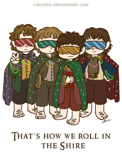 LotR - That's How We Roll in the Shire by caycowa on DeviantArt