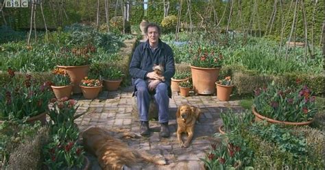 Nigel, Nell and Patti from Gardeners' World | Monty don, Dog names, Nigel