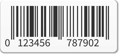 Barcode label illustration 12896793 PNG