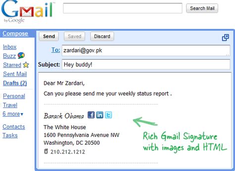 Create HTML Signatures Right Inside Gmail - Digital Inspiration