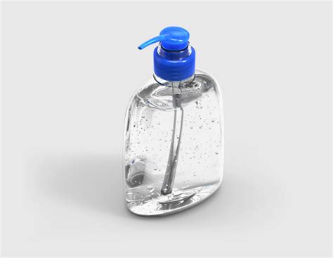 Hand Sanitizer Bottle Mockup Bundle - Mockup World