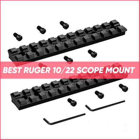 Best Ruger 10/22 Scope Mount 2024 | TOP 25 🌟 Ruger 10 22 Scope Mount