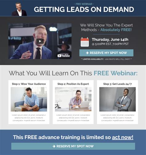 FREE Webinar Funnel Templates | High-Converting Webinar Funnels